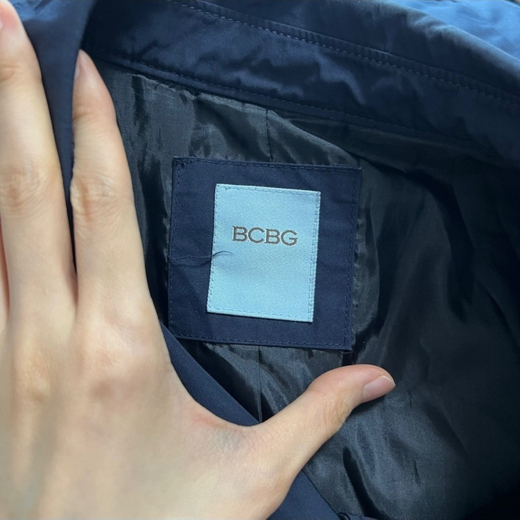 BCBG/벨티드 자켓 트렌치 코트 여M L 66 77/라덴 이미지