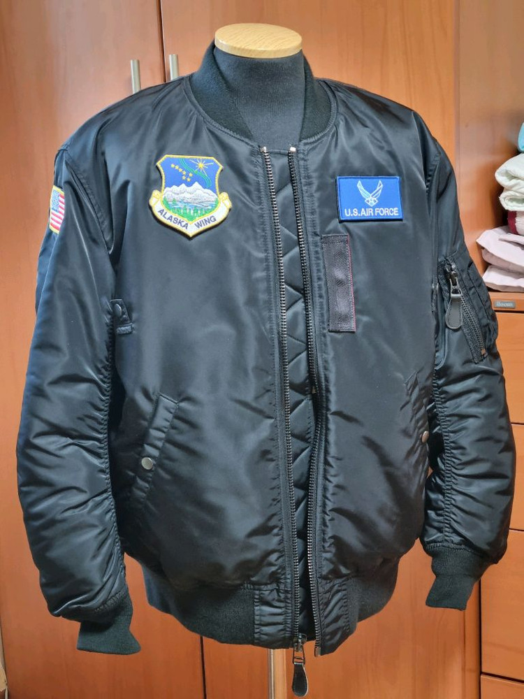 항공점퍼(복각,새제품) 탑건 Bomber Jacket--8