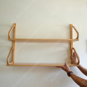 아르텍 빈티지 벽선반 artek wall shelf 112b - 2 이미지