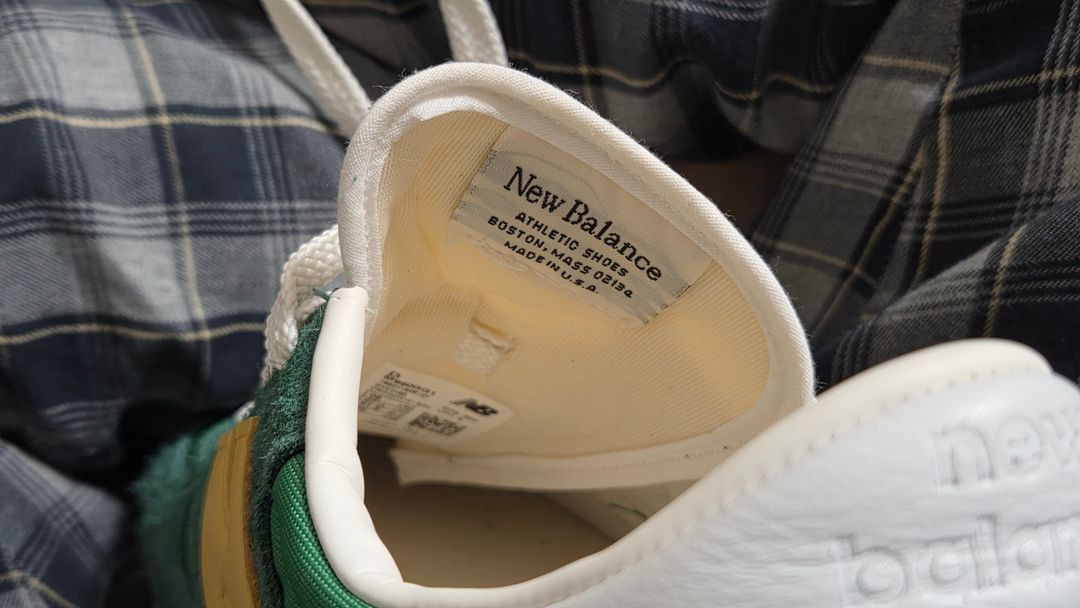뉴발란스 990v1 메이드 인 USA 그린 골드M990GG1 260사이즈 새상품 이미지