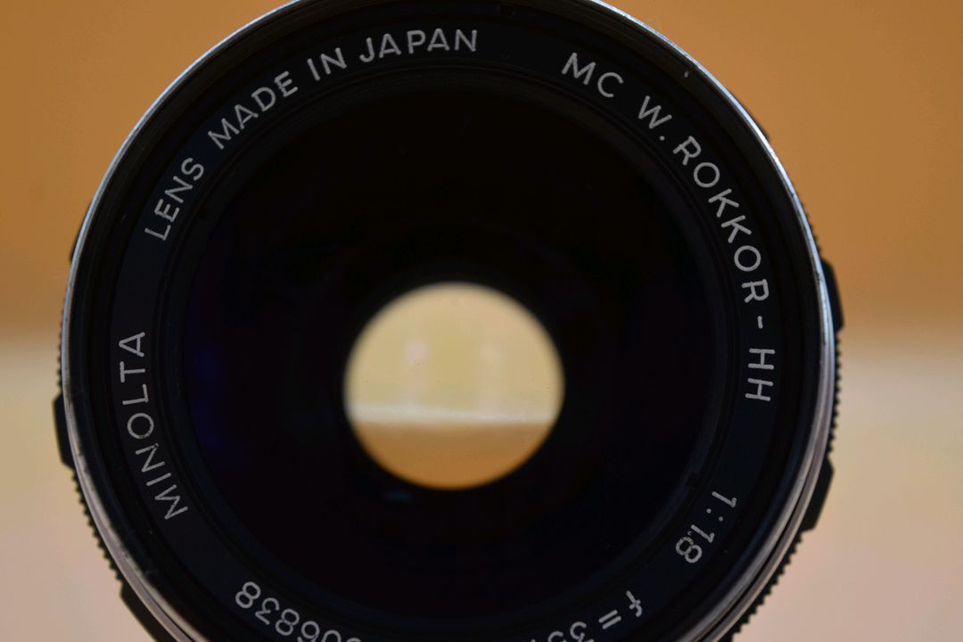[수동렌즈] MINOLTA MC HH 35MM F1.8 FOR MD/MC 이미지