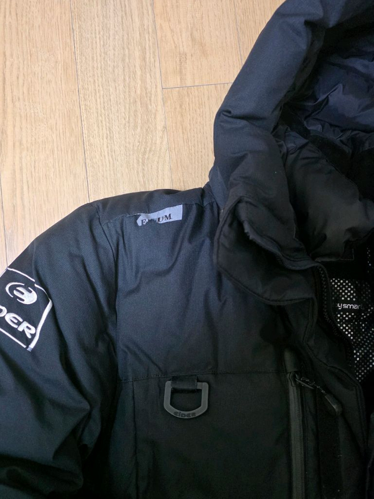 아이더 캄피로 리미티드 롱패딩 95 블랙--5