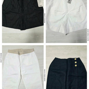 브랜드 여성 여름 린넨 반바지 일괄 (44~55) 새상품
