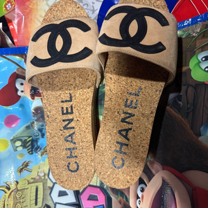 샤넬 코르크슬리퍼 35(정품)