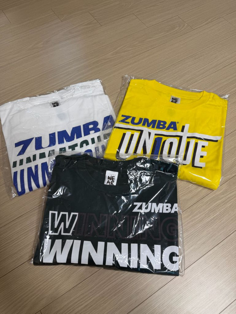 줌바웨어 공용티 낱장판매--1