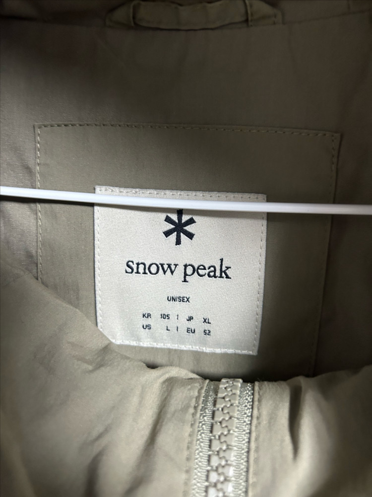 스노우피크 후드 자켓XL팜--2