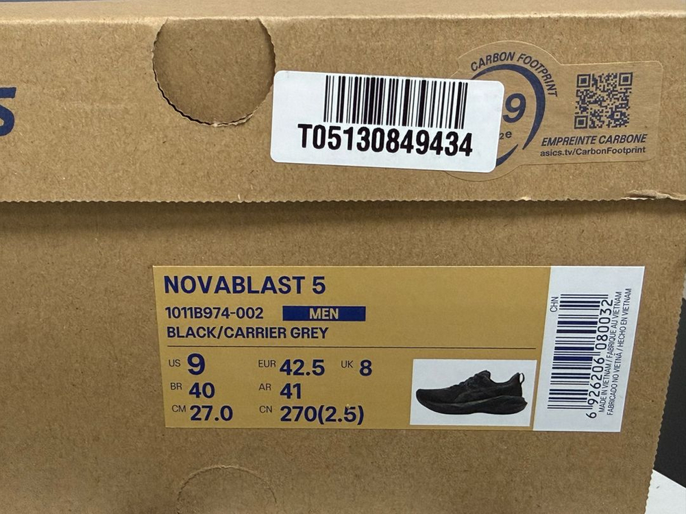 아식스 노바블라스트5 블랙 270--6