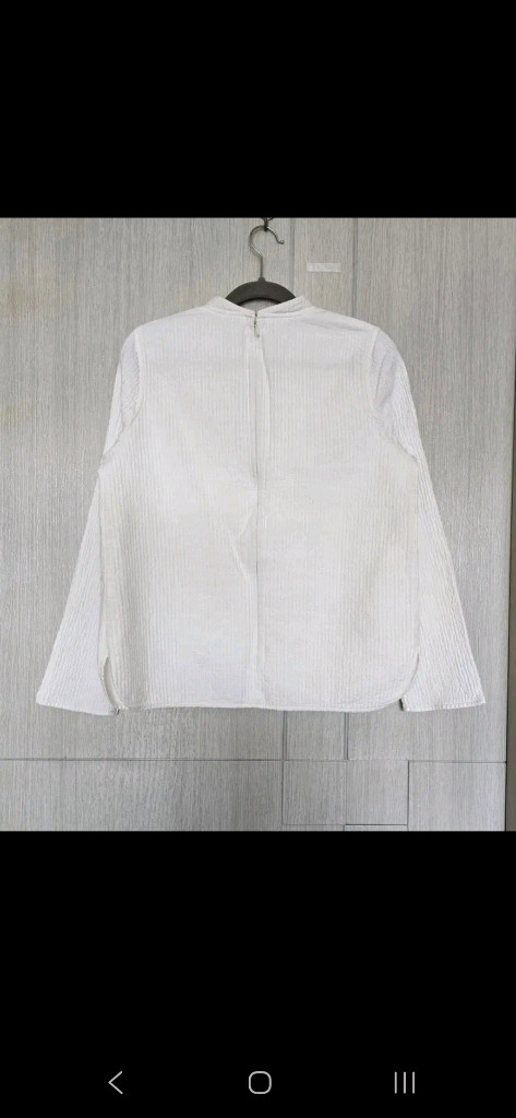 90~95/ 돌실나이 면 티블라우스--3