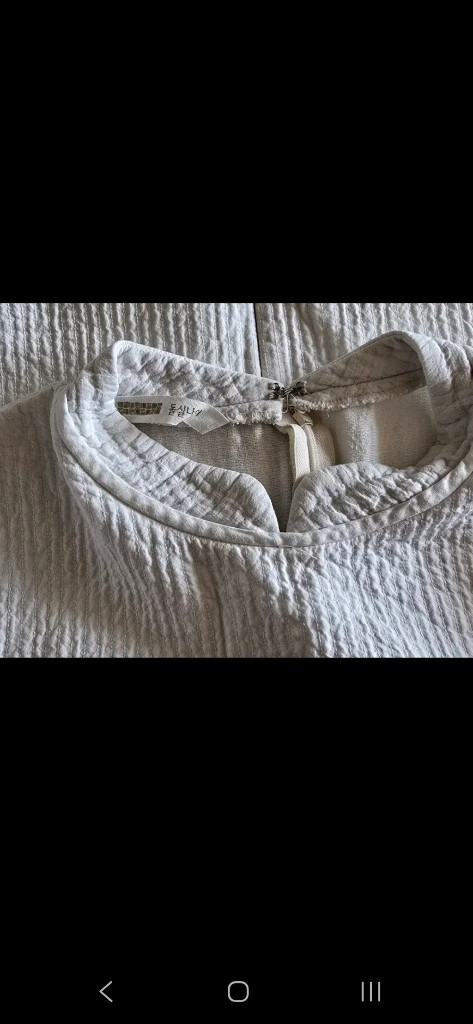 90~95/ 돌실나이 면 티블라우스--4