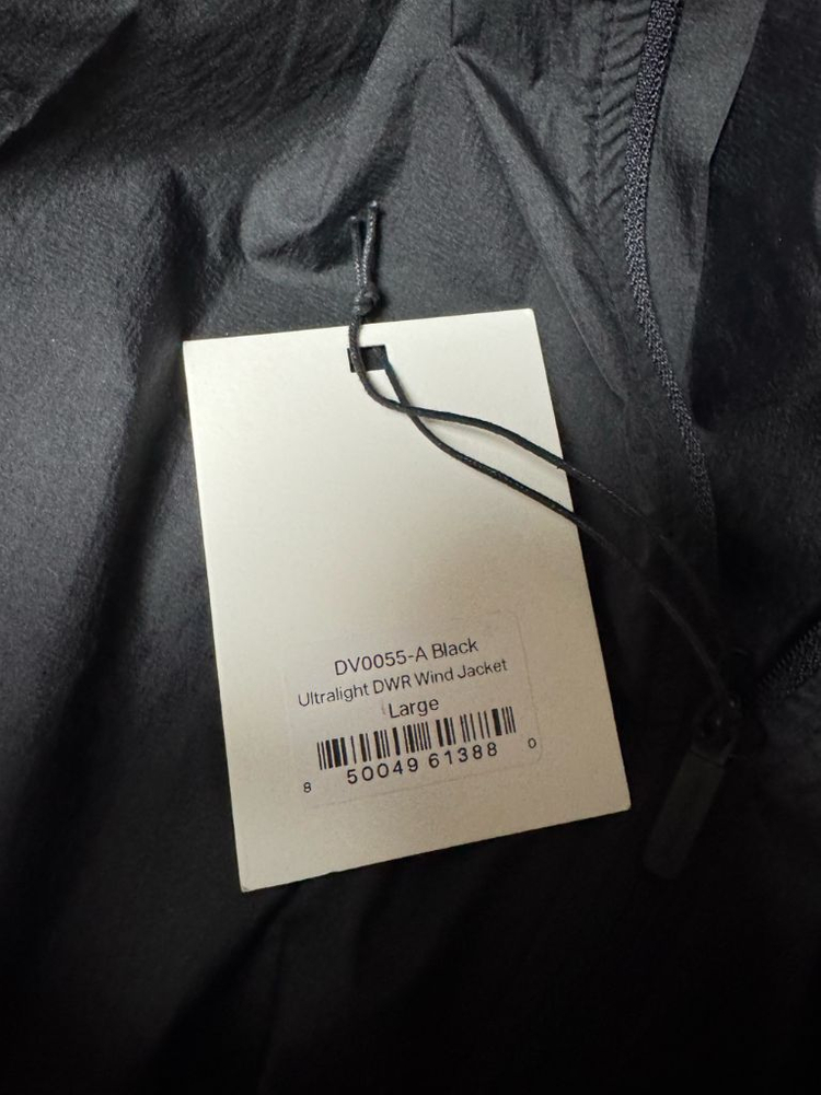 디스트릭트비전 울트라라이트 DWR 윈드자켓 블랙 L 팝니다 이미지
