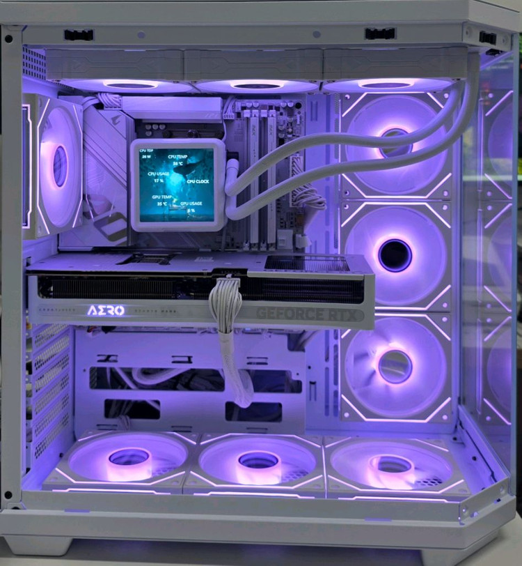 9800x3d, 5080 화이트 튜닝pc팝니다--1