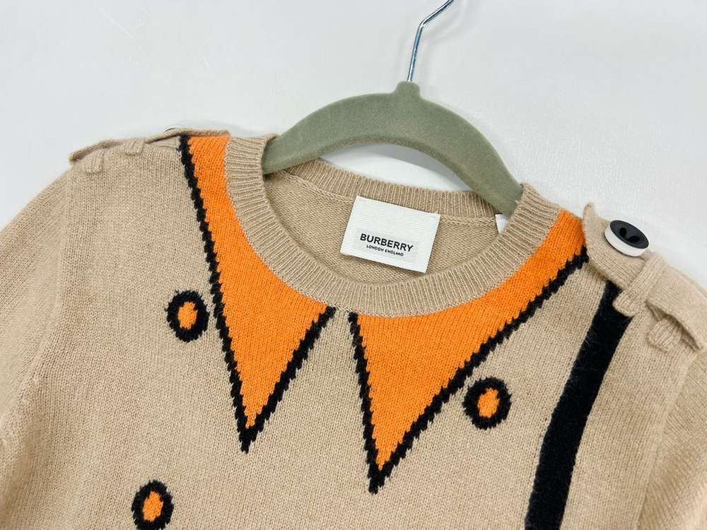 버버리 3Y 니트 키즈 100 여아 100 이미지