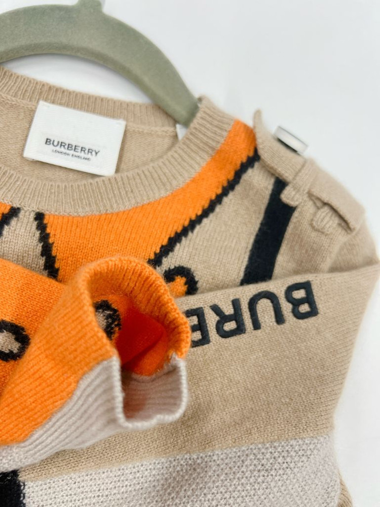 버버리 3Y 니트 키즈 100 여아 100 이미지