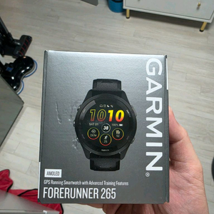가민 포러너265 GPS 러닝 스마트워치