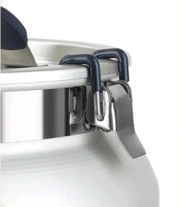 항공 알루미늄 합금 통4종 일체형 밀폐보관용기(새것)--6