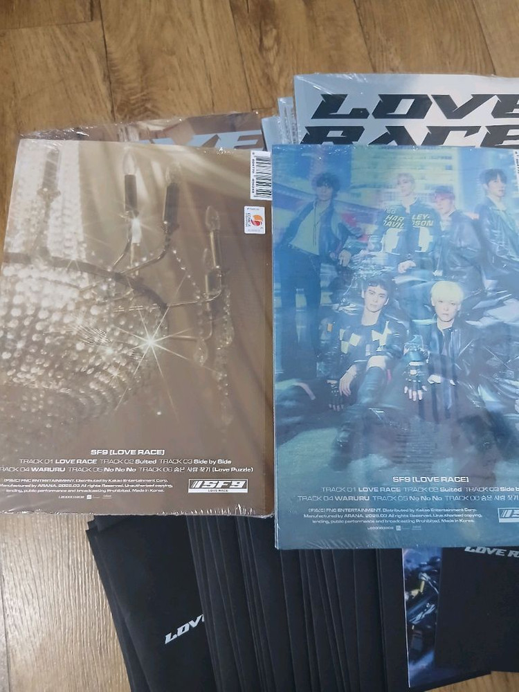 sf9 씨디 30장 다합해서 무료배송--1