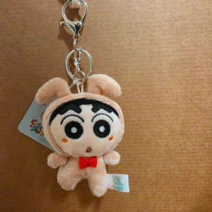 유리토끼 짱구 인형 키링 새상품