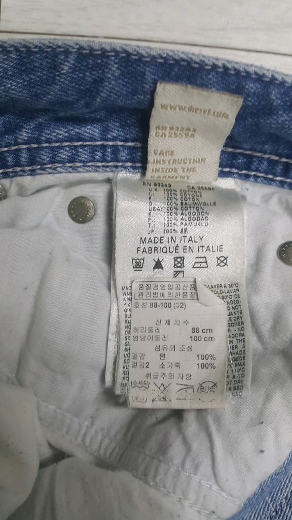 디젤(정품) D.N.A VIKER 이태리진 34인치(No.91)드라이완료!--6