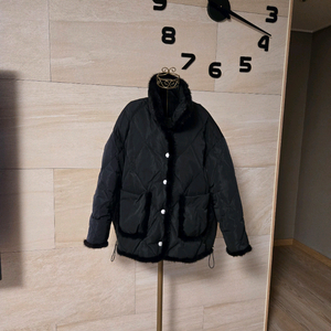 [77] 밍크 트리밍 퀼팅 덕다운 패딩