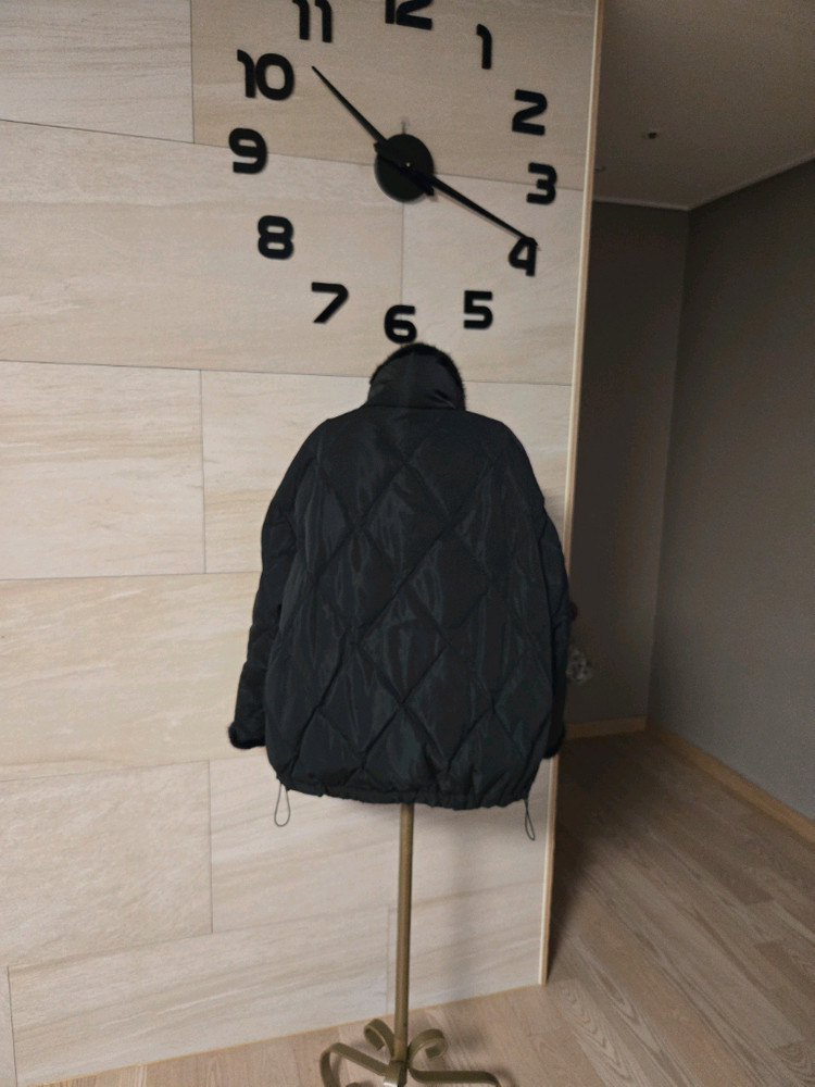 [77] 밍크 트리밍 퀼팅 덕다운 패딩--4