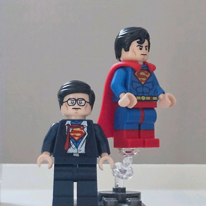 레고 dc 디시 슈퍼맨 & 클락 켄트 미니피규어 (크리스토퍼 리브의 슈퍼맨) 마지막 가격인하 이미지