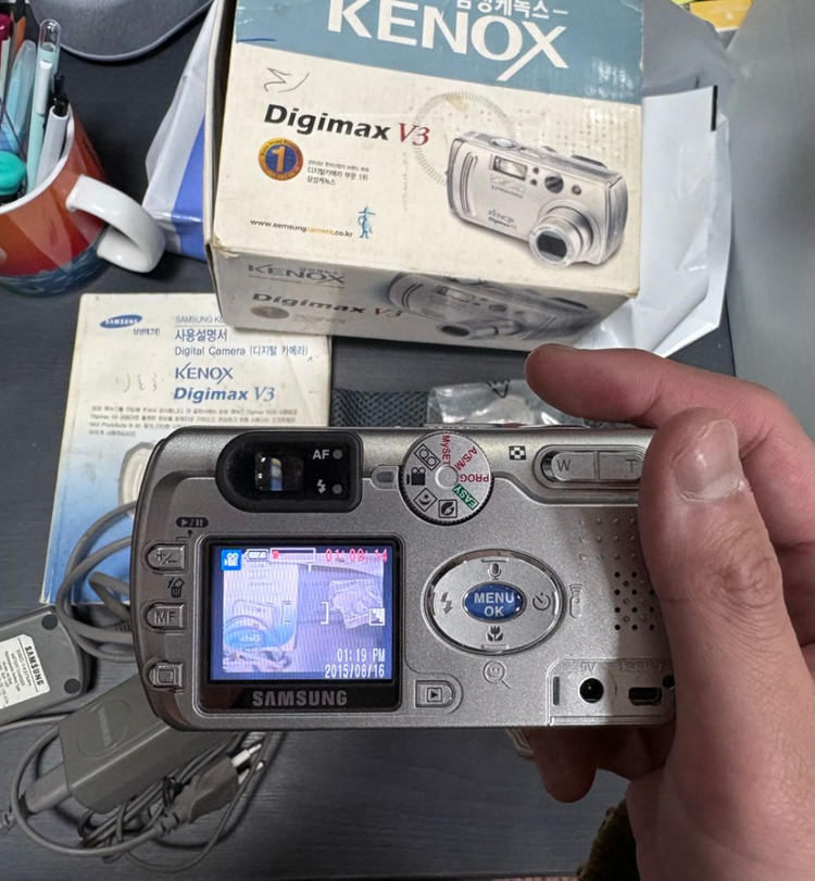 삼성 케녹스 디지맥스 V3 판매(구형 디카) 이미지