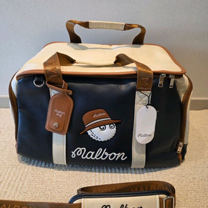 말본골프백 캐디뱍 보스턴백 네이비 이미지