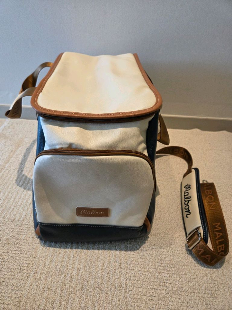 말본골프백 캐디뱍 보스턴백 네이비 이미지