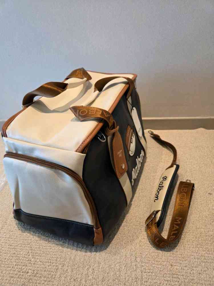 말본골프백 캐디뱍 보스턴백 네이비 이미지