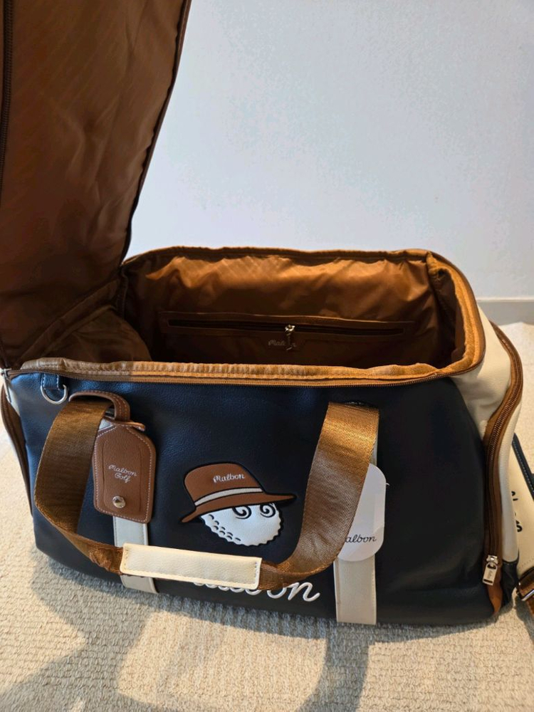 말본골프백 캐디뱍 보스턴백 네이비 이미지