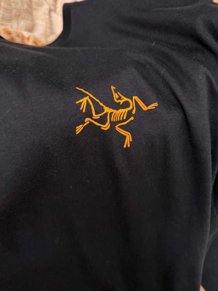 아크테릭스 아크멀티 버드 로고 롱슬리브 티셔츠 블랙XL 이미지