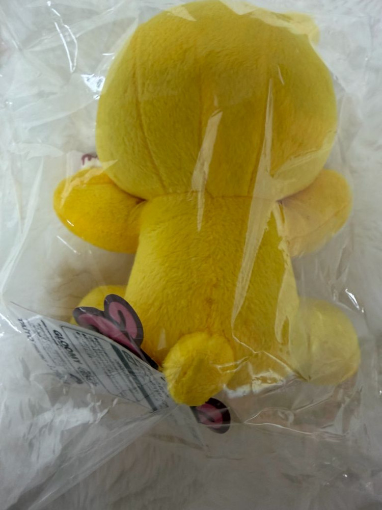 옐로우 노랑 노란색 글루미베어 범용토끼 인형--1