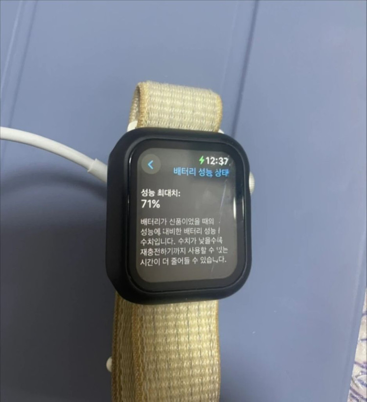 애플워치 4세대 나이키 에디션 40mm 이미지