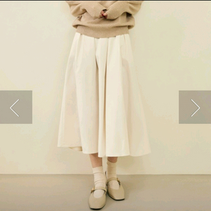 새상품- 클라비스 플레어 롱스커트 M 이미지