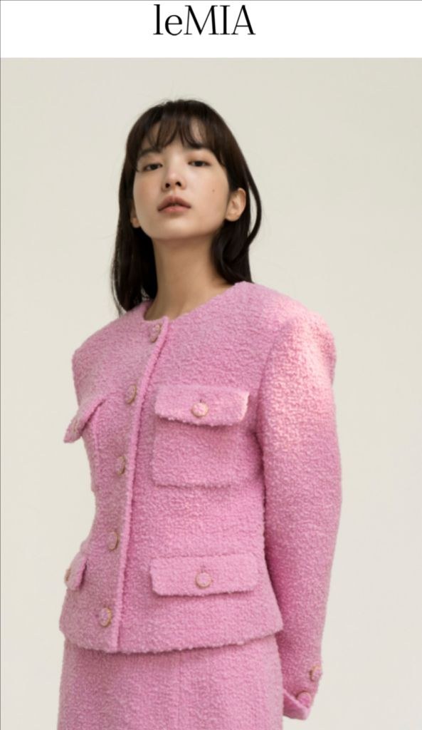 르미아 캄포레 트위드 자켓 (italy) 스몰사이즈 새상품 이미지