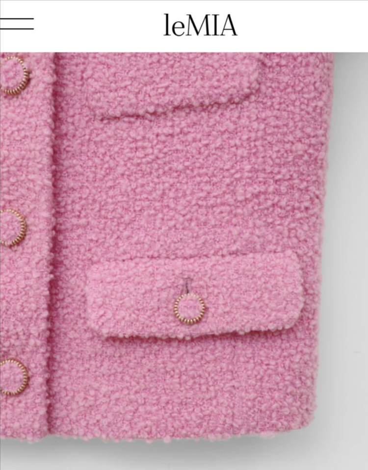 르미아 캄포레 트위드 자켓 (italy) 스몰사이즈 새상품 이미지