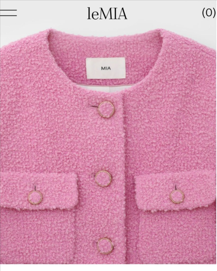 르미아 캄포레 트위드 자켓 (italy) 스몰사이즈 새상품 이미지