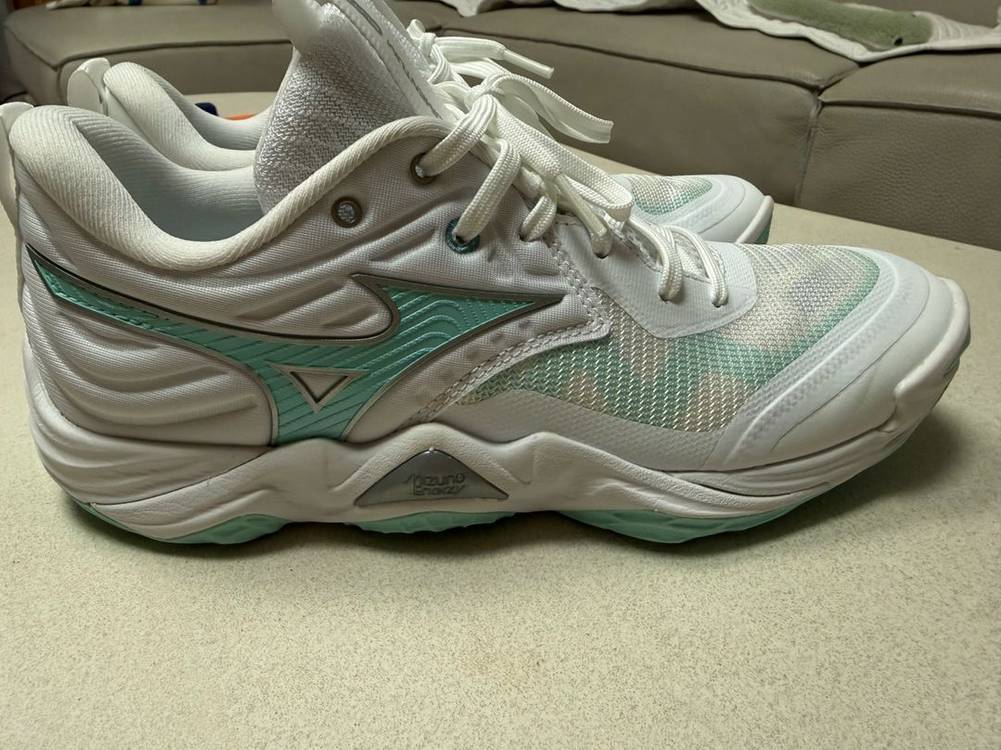 미즈노 웨이브 모멘텀 앨리트 베드민턴 운동화--1