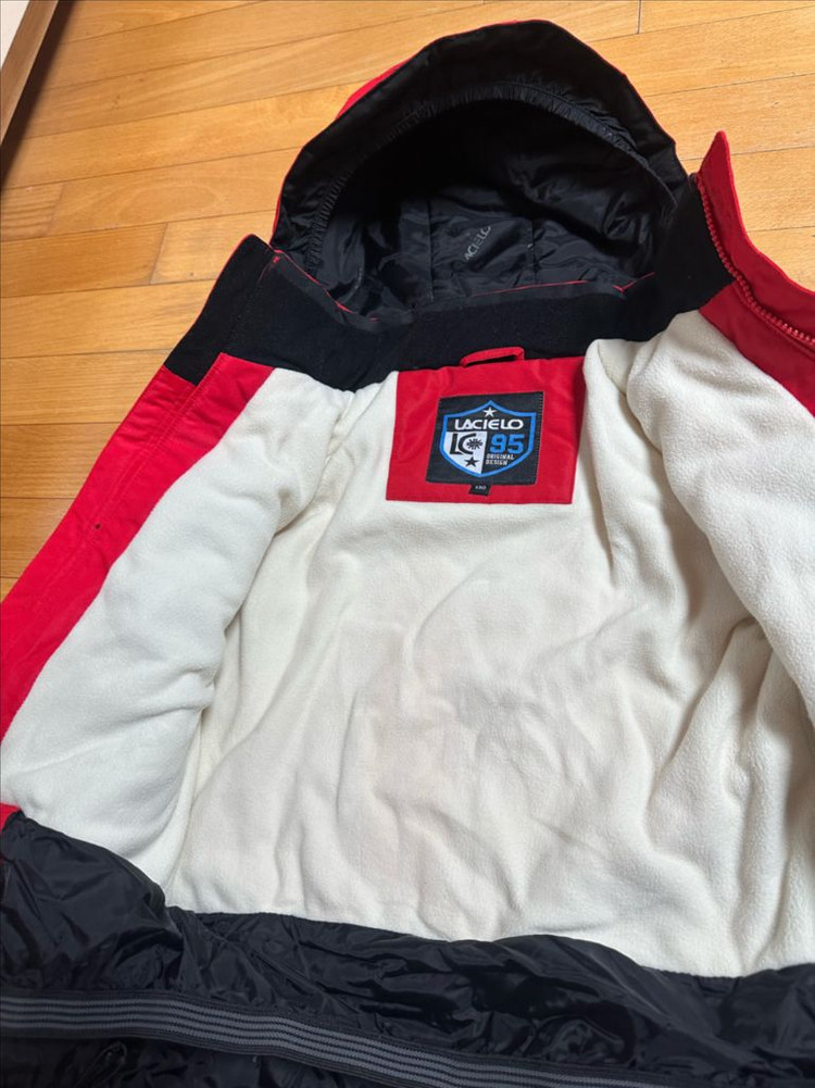 아동 스키복 세트 이미지