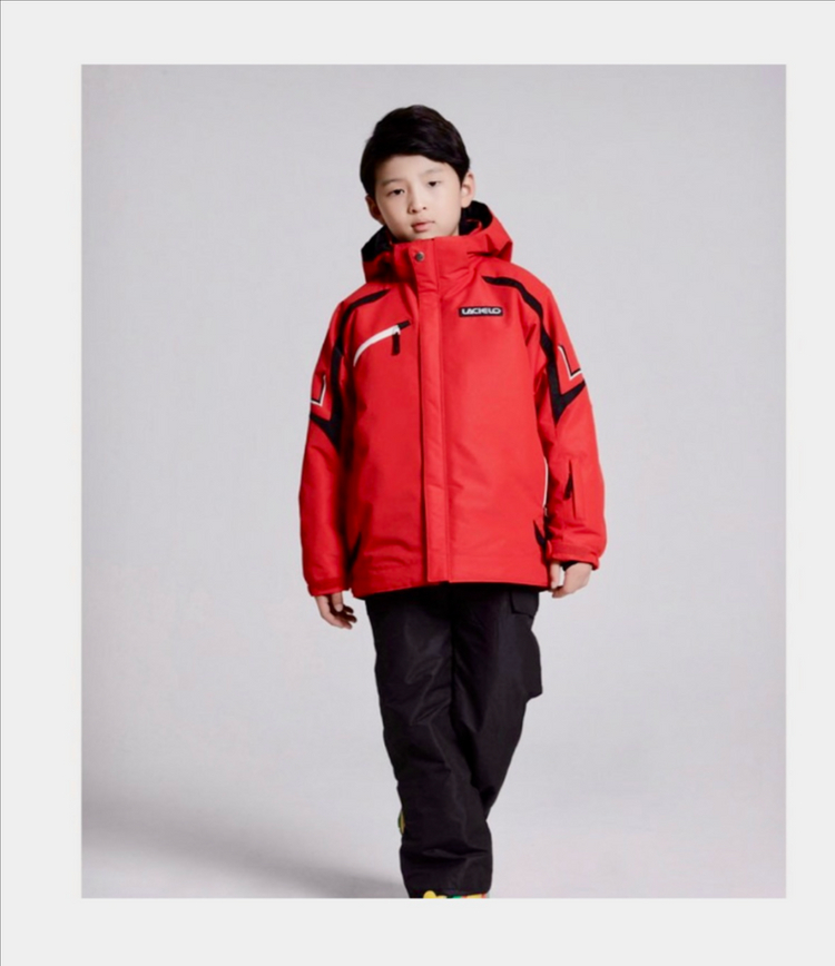 아동 스키복 세트 이미지