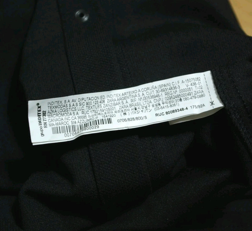 자라 미사용 자켓형 셔츠 S--5