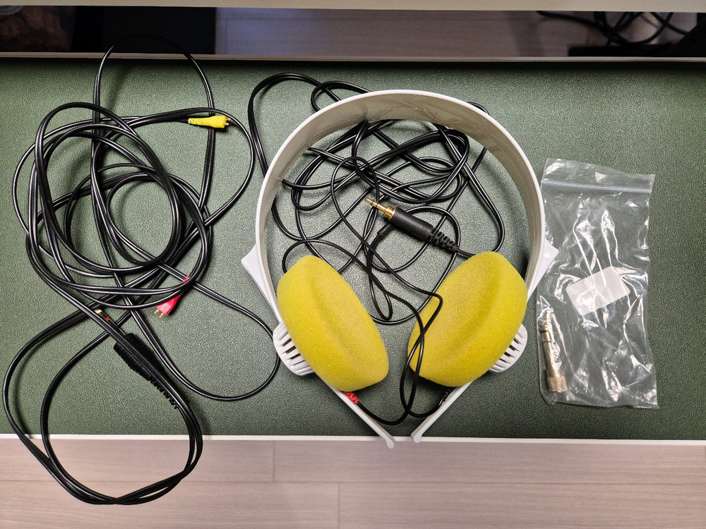 젠하이저 hd414 헤드폰--2