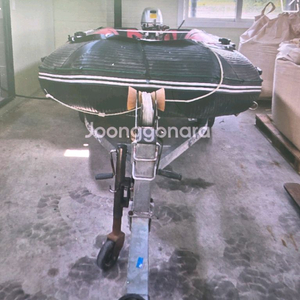 고무보트 우성380 +20마력 혼다 선외기세트 이미지