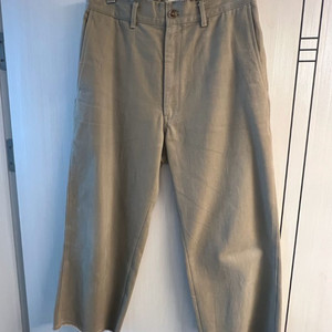 브라운야드 크롭 슬랙스