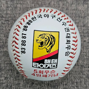 1989년 해태타이거즈 우승구 싸인볼, 야구공 이미지
