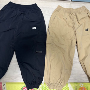 뉴발란스 봄 가을 유아 카고 바지 2벌 110 일괄