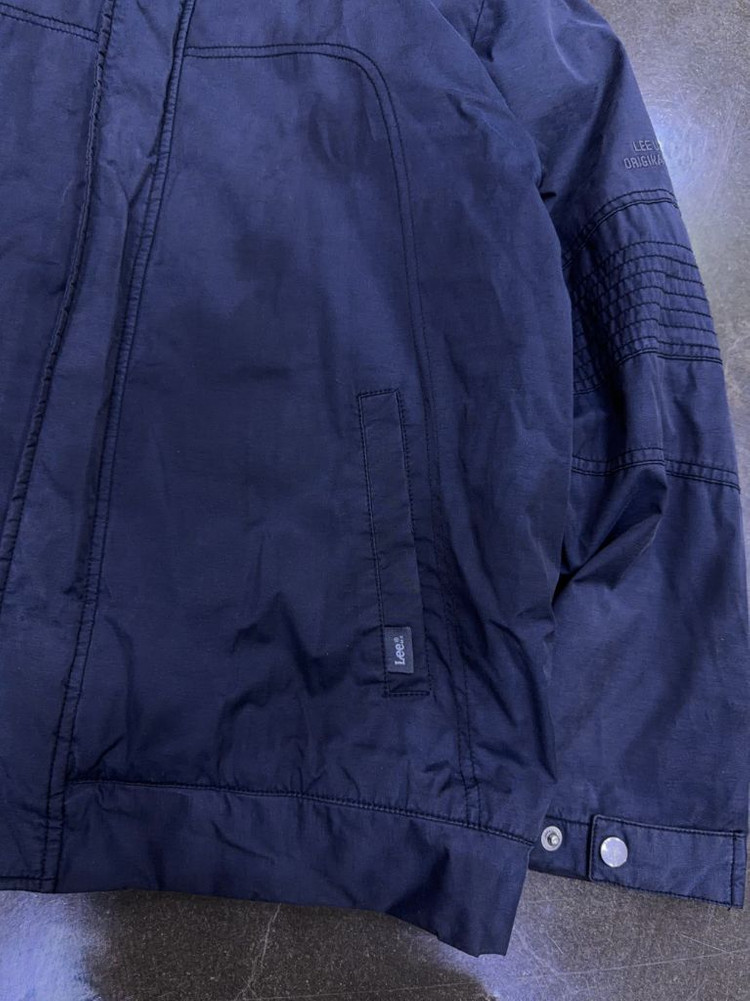 Lee 유니온 빈티지 2레이어 싱글 블루종 자켓 네이비 95 이미지