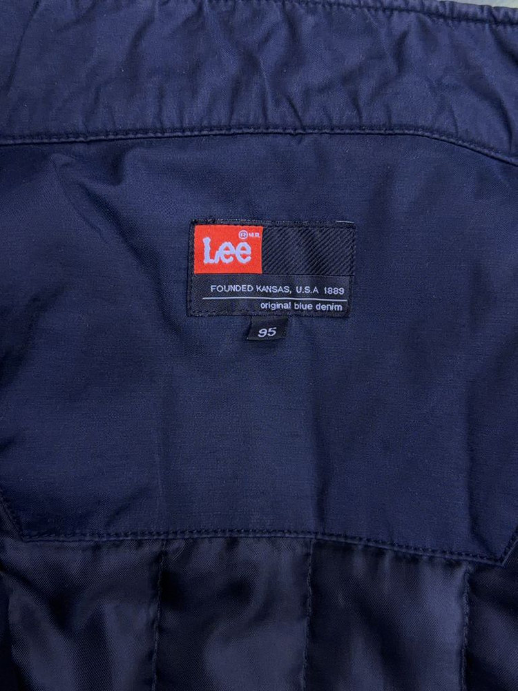 Lee 유니온 빈티지 2레이어 싱글 블루종 자켓 네이비 95 이미지