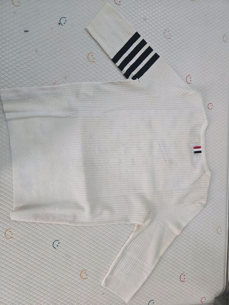 톰브라운 정품 아이보리 니트 42 사이즈--7