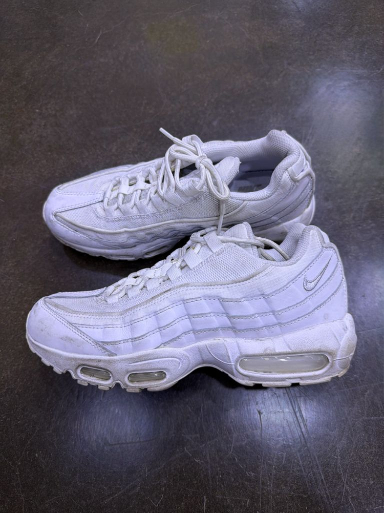 나이키 에어맥스95 에센셜 트리플화이트 슈즈 260--5